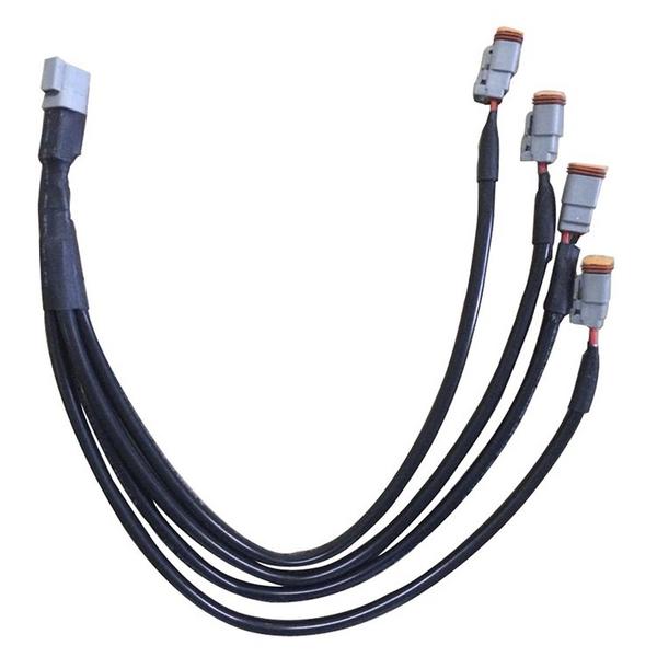 Aurora Quad Splitter Wiring Harness