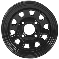 ITP Black Delta Steel ATV Utility Wheel